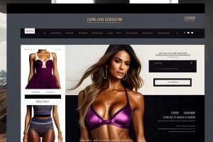 website landing page of clothing store scaled Consigli per la creazione di un ecommerce di successo