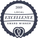badge 2019 local excellence dark